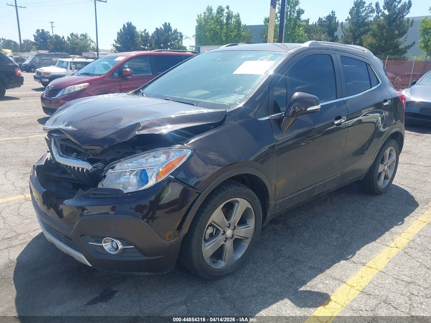 2014 Buick Encore 1.4 Premium brown Lot 111044854316 Vin KL4CJDSB5EB611647