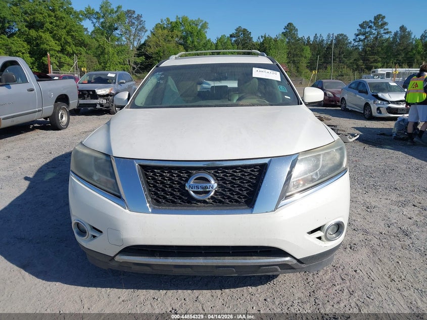 2014 Nissan Pathfinder 3.5 Platinum beige Lot 111044854329 Vin 5N1AR2MN0EC692404