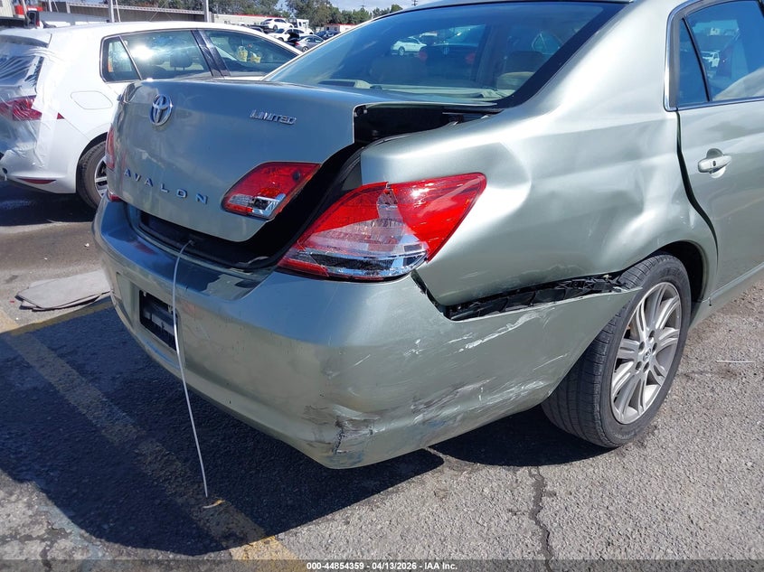 2006 Toyota Avalon Limited VIN: 4T1BK36B46U167021 Lot: 44854359