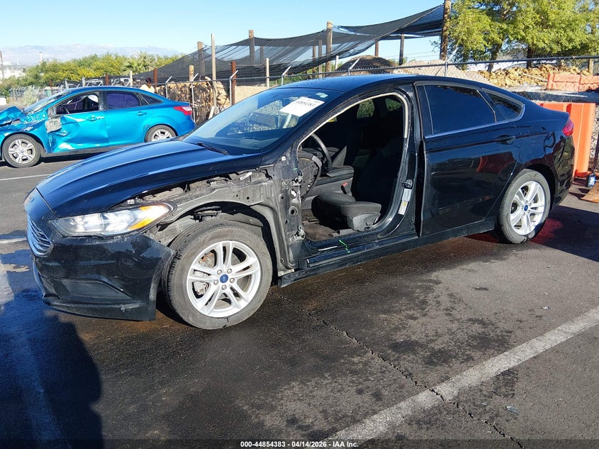 2018 Ford Fusion Se 3FA6P0H73JR229514 photo 1