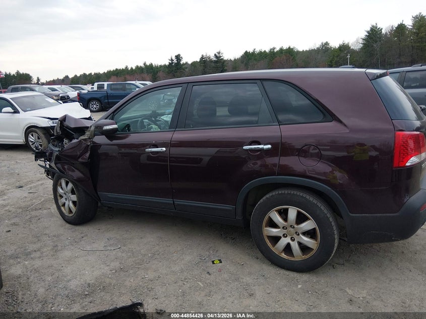 2013 Kia Sorento Lx VIN: 5XYKT3A14DG346092 Lot: 44854426