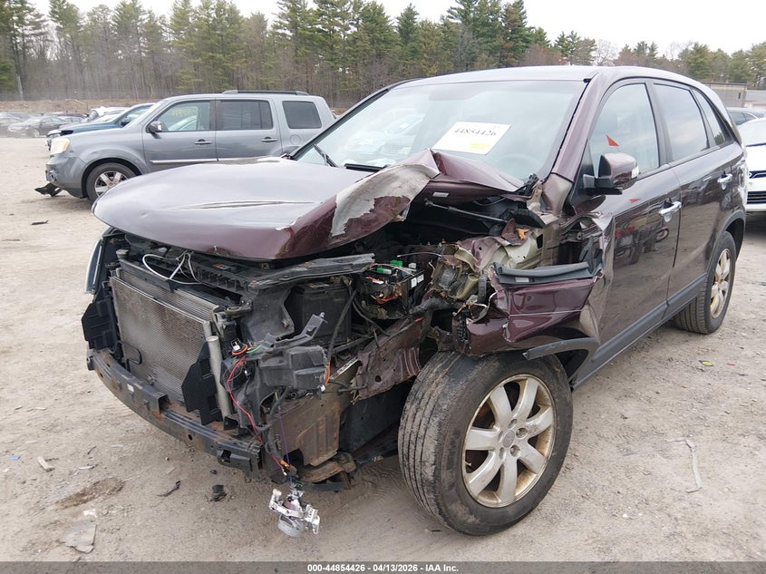 2013 Kia Sorento Lx VIN: 5XYKT3A14DG346092 Lot: 44854426