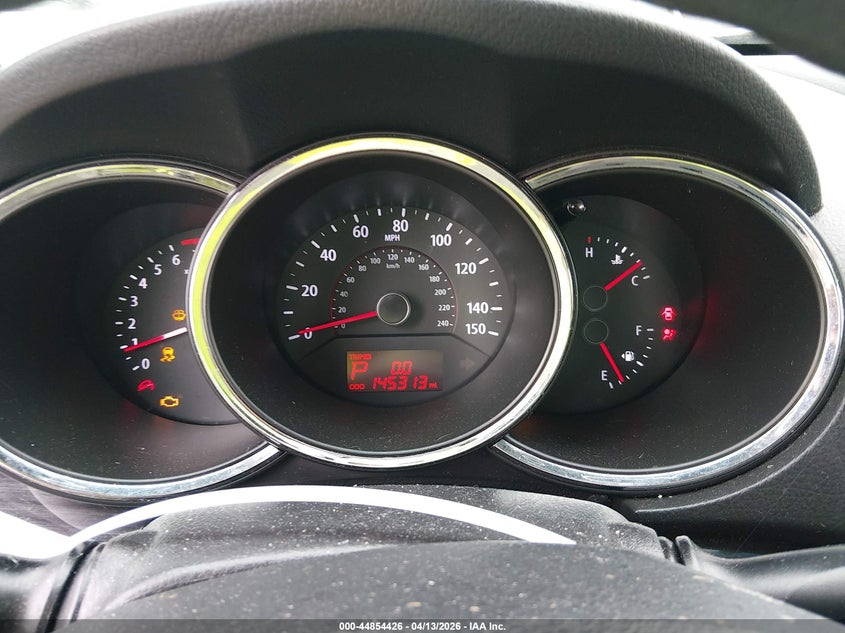 2013 Kia Sorento Lx VIN: 5XYKT3A14DG346092 Lot: 44854426