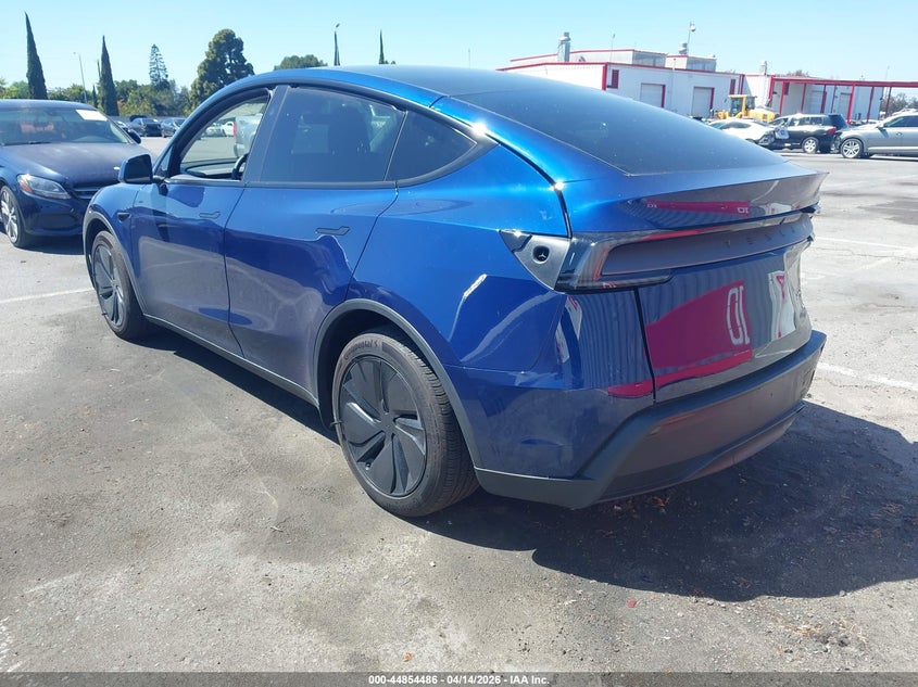 2026 Tesla Model y All-Wheel Drive/Long Range Launch Series/Premium All-Wheel Drive blue Lot 111044854486 Vin 7SAYGDEE0TF369007