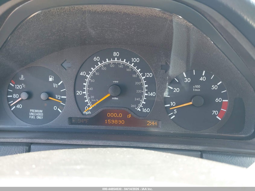 1998 Mercedes-Benz E 320 VIN: WDBJF65F7WA658032 Lot: 44854530