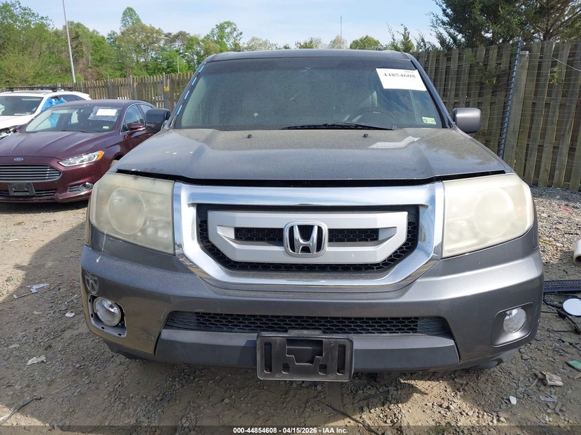 2011 Honda Pilot Ex-L VIN: 5FNYF4H60BB029875 Lot: 44854608