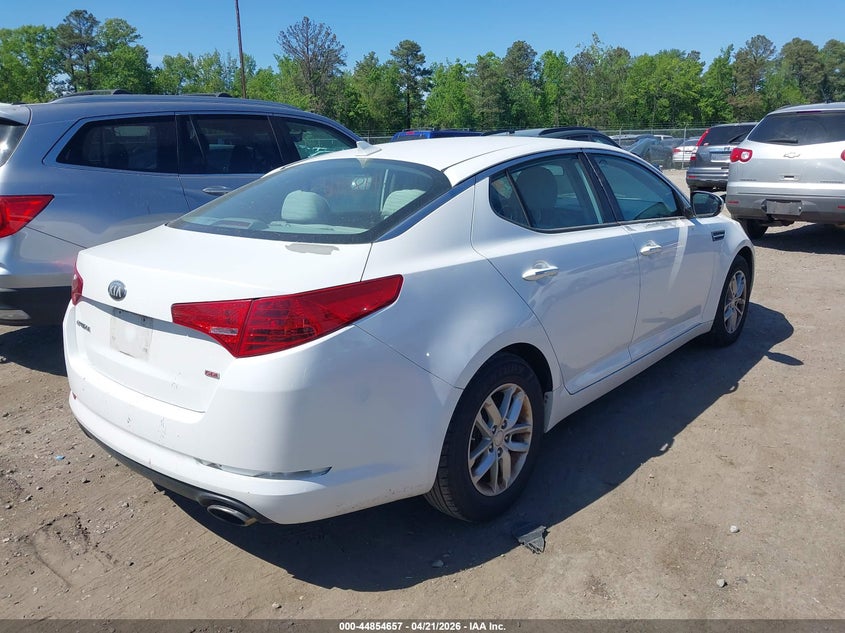 Vin: 5xxgm4a7xdg233085, lot: 45351965, kia optima lx 20134
