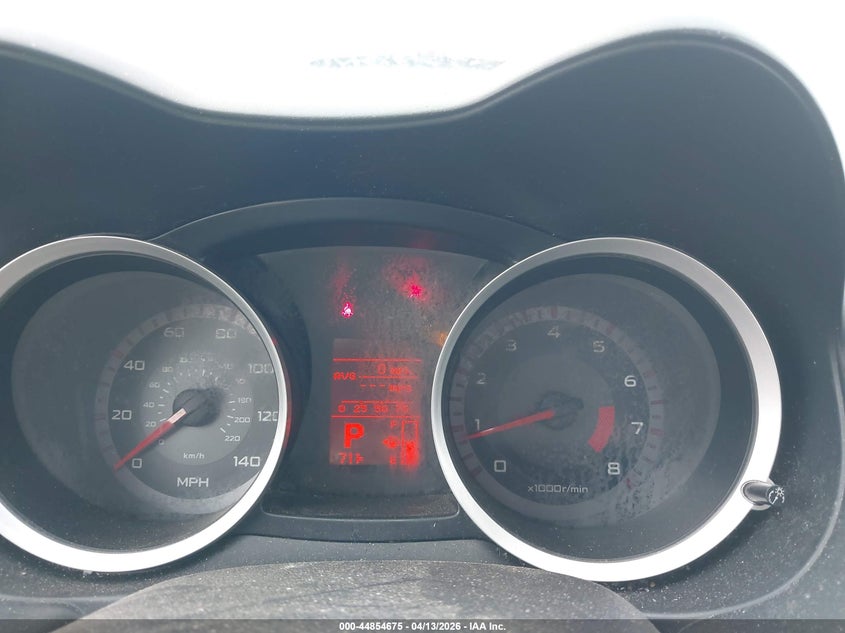 2008 Mitsubishi Lancer Gts VIN: JA3AU86U48U001415 Lot: 44854675