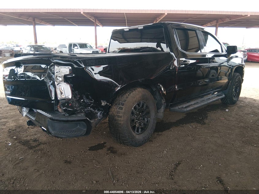 2020 Chevrolet Silverado 6.2 1500 4Wd Short Bed Custom Trail Boss black Lot 111044854696 Vin 1GCPYCEL1LZ355979