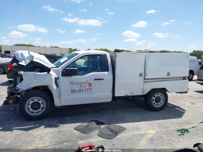 2022 Ford F-150 Xl VIN: 1FTMF1C58NKE50052 Lot: 44854699