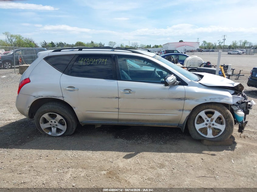2005 Nissan Murano S VIN: JN8AZ08W75W432080 Lot: 44854714