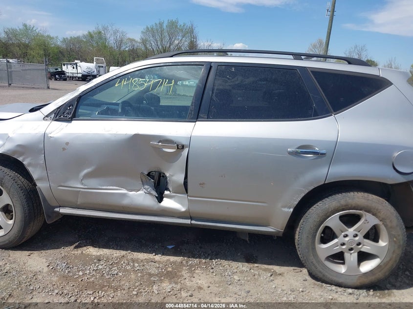 2005 Nissan Murano S VIN: JN8AZ08W75W432080 Lot: 44854714
