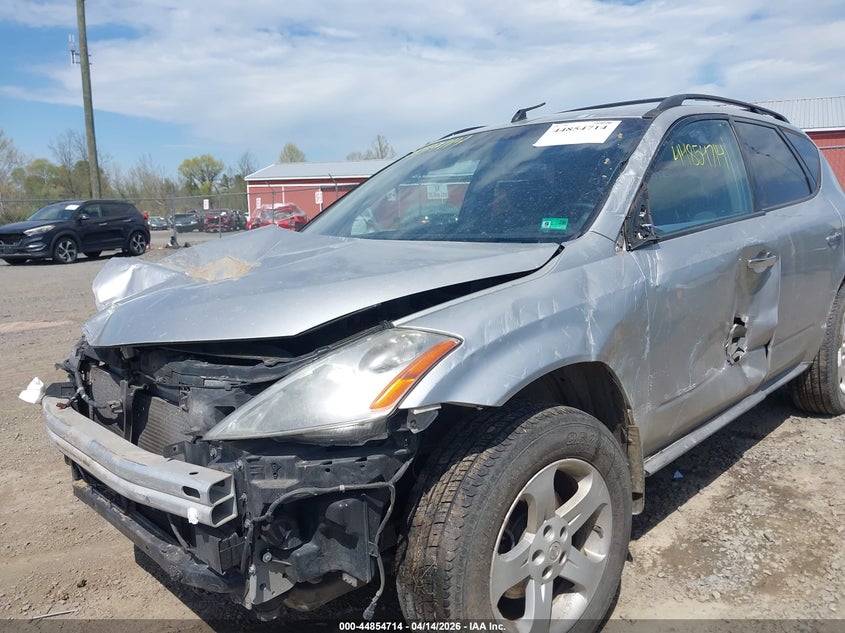 2005 Nissan Murano S VIN: JN8AZ08W75W432080 Lot: 44854714