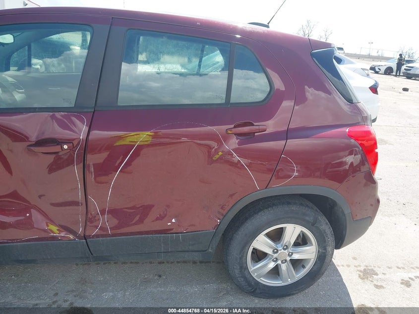 2017 Chevrolet Trax Ls VIN: 3GNCJNSB7HL260150 Lot: 44854768