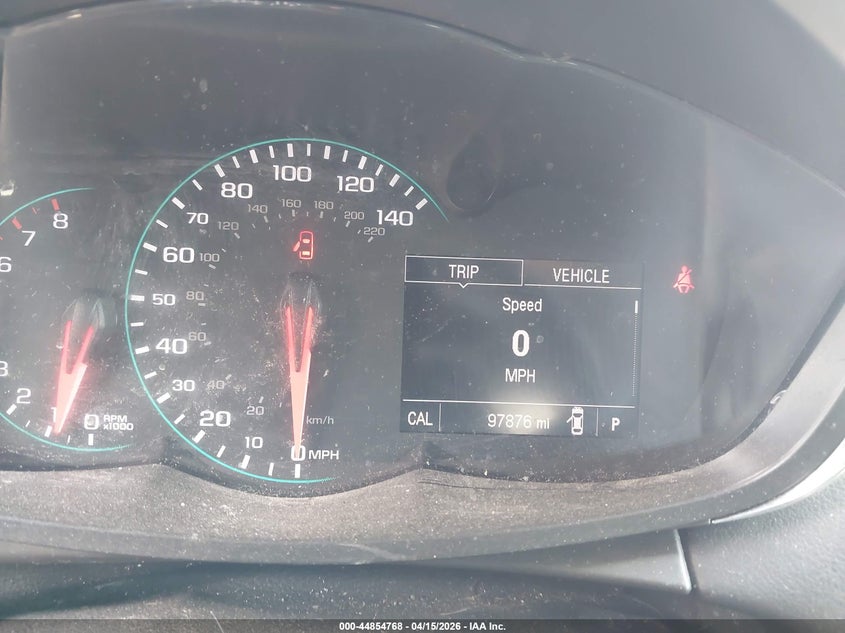 2017 Chevrolet Trax Ls VIN: 3GNCJNSB7HL260150 Lot: 44854768