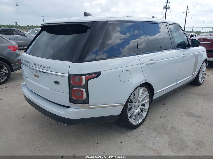 2019 Land rover RANGE ROVER 5.0 5.0l V8 Supercharged White Lot 111044854808 Vin SALGS5RE3KA532756
