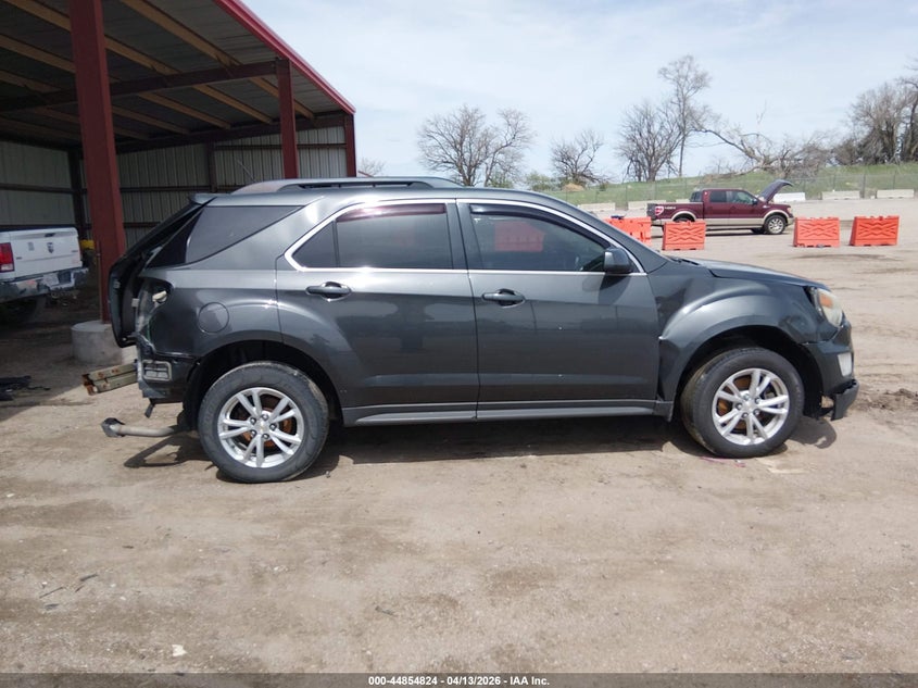 2017 Chevrolet Equinox 3.6 Lt grey Lot 111044854824 Vin 2GNFLFE37H6279156