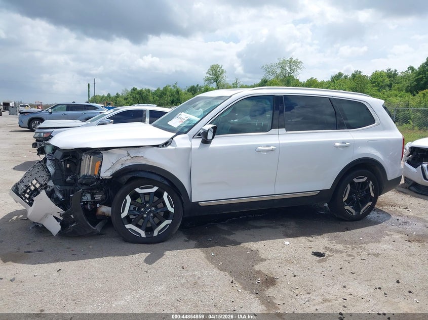 2025 Kia Telluride S VIN: 5XYP64GC0SG579752 Lot: 44854859