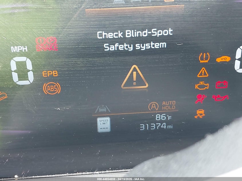 2025 Kia Telluride S VIN: 5XYP64GC0SG579752 Lot: 44854859