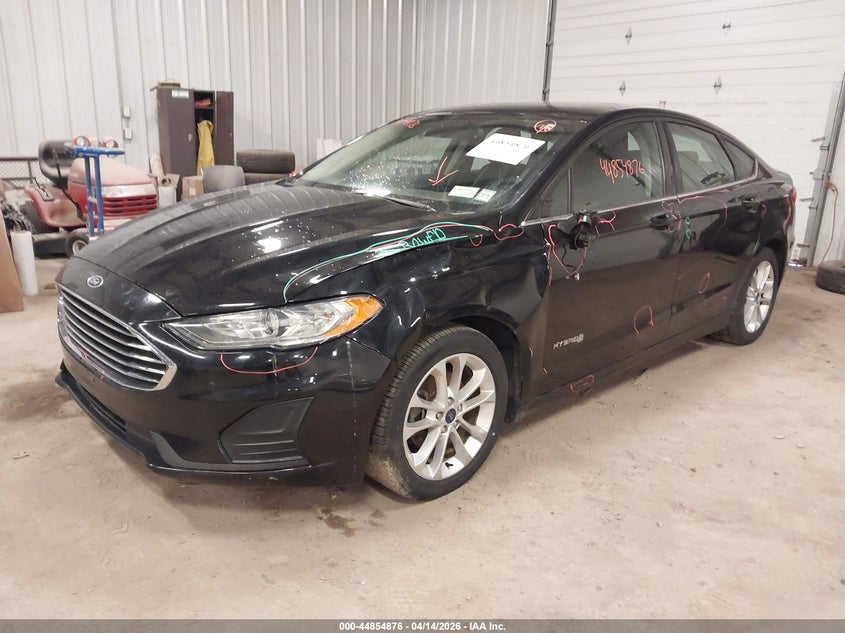 2019 Ford Fusion Hybrid Se 3FA6P0LU8KR241916 photo 1