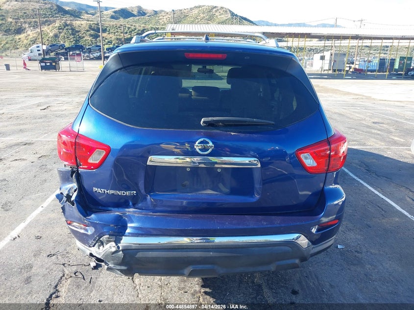 2017 Nissan Pathfinder 3.5 S black Lot 111044854897 Vin 5N1DR2MNXHC615850