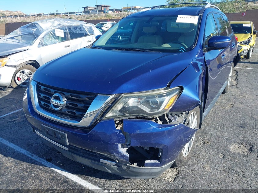 2017 Nissan Pathfinder 3.5 S black Lot 111044854897 Vin 5N1DR2MNXHC615850