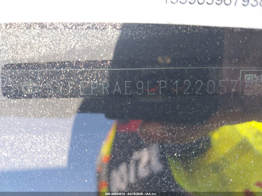 2020 Toyota Corolla Le VIN: 5YFEPRAE9LP122057 Lot: 44854913