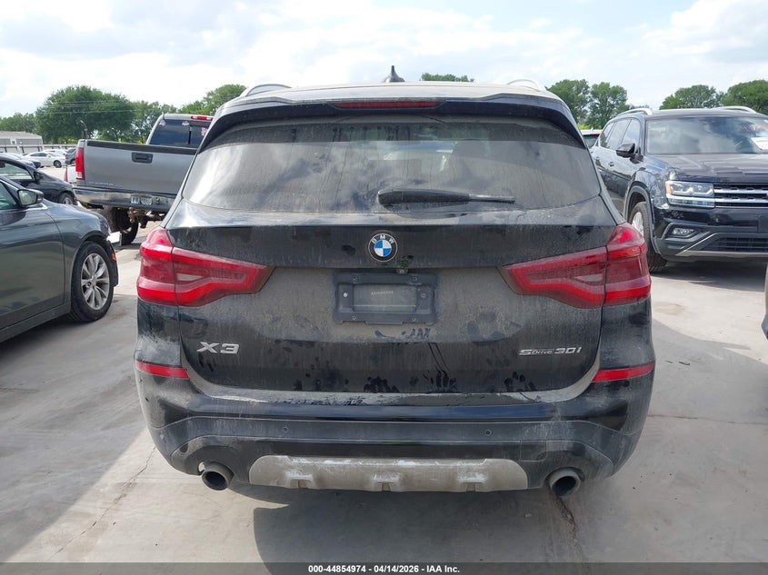 2019 BMW X3 Sdrive30I VIN: 5UXTR7C57KLR39925 Lot: 44854974