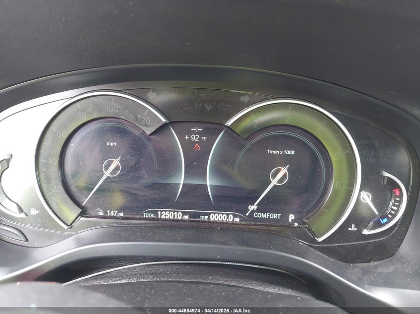 2019 BMW X3 Sdrive30I VIN: 5UXTR7C57KLR39925 Lot: 44854974