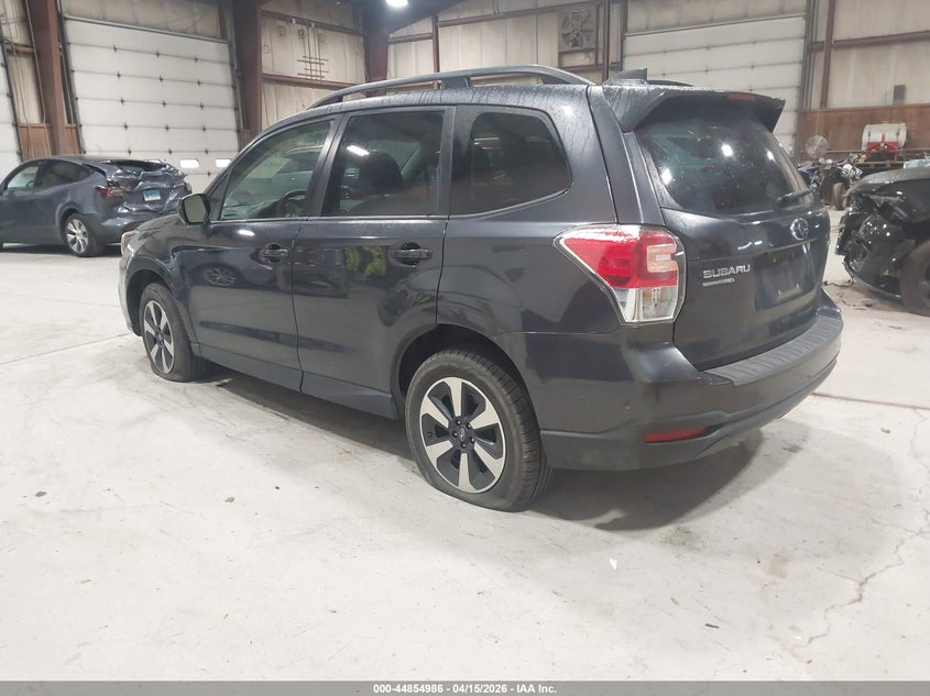 2018 Subaru Forester 2.5 2.5I Premium grey Lot 111044854986 Vin JF2SJAEC9JH615147