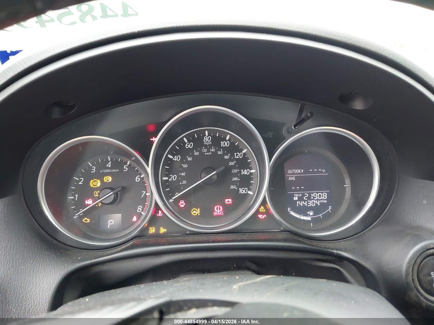 2016 Mazda Cx-5 Touring VIN: JM3KE2CY4G0619743 Lot: 44854999