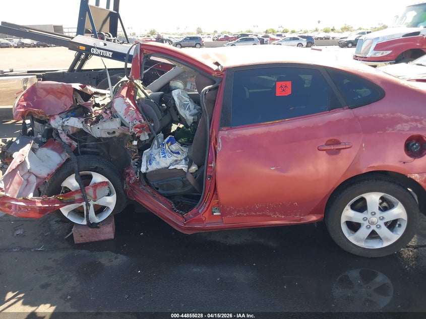 2008 Hyundai Elantra Gls/Se VIN: KMHDU46D48U536554 Lot: 44855028