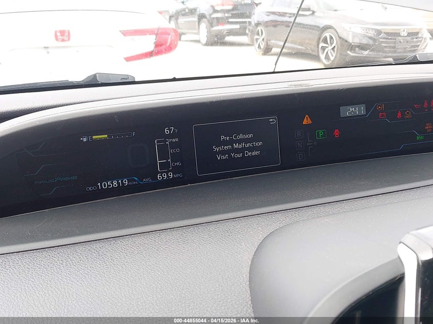 2019 Toyota Prius Prime Advanced VIN: JTDKARFP0K3107081 Lot: 44855044