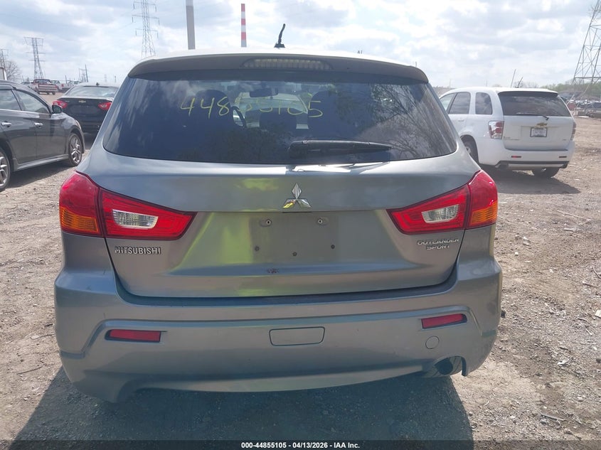 2011 Mitsubishi Outlander Sport Es VIN: JA4AP3AU1BZ007843 Lot: 44855105