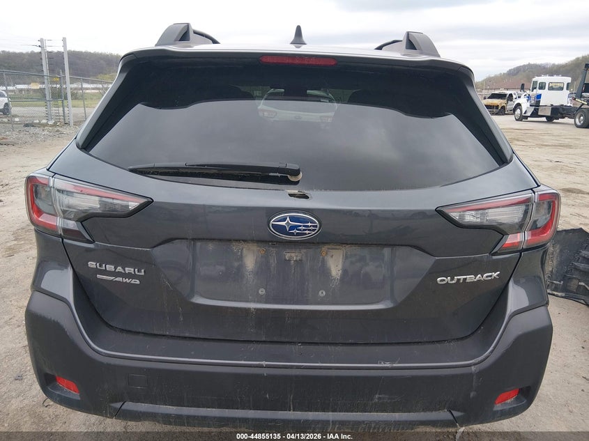 2025 Subaru Outback 2.5 Premium grey Lot 111044855135 Vin 4S4BTADC4S3211886