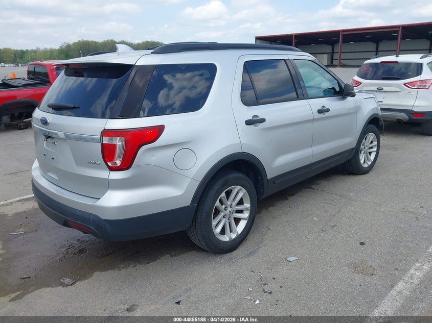 1FM5K8B86GGC19365 2016 Ford Explorer 3.5 silver