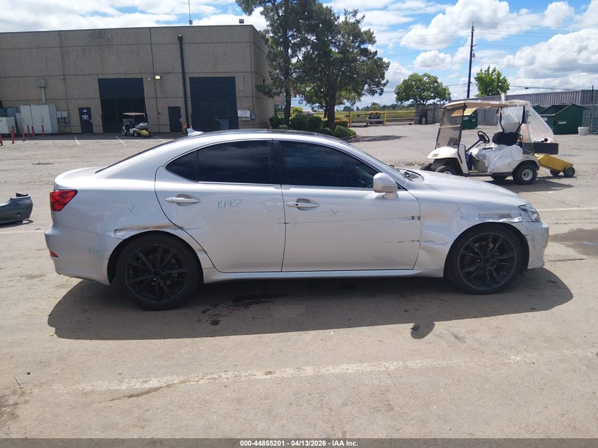 2007 Lexus Is 250 VIN: JTHBK262272049897 Lot: 44855201