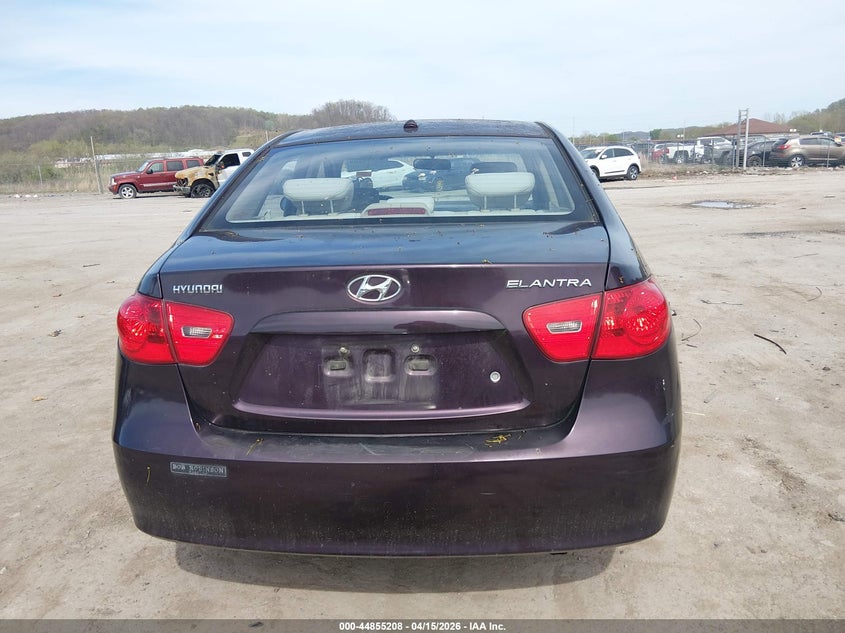 2009 Hyundai Elantra Gls VIN: KMHDU46D19U598589 Lot: 44855208
