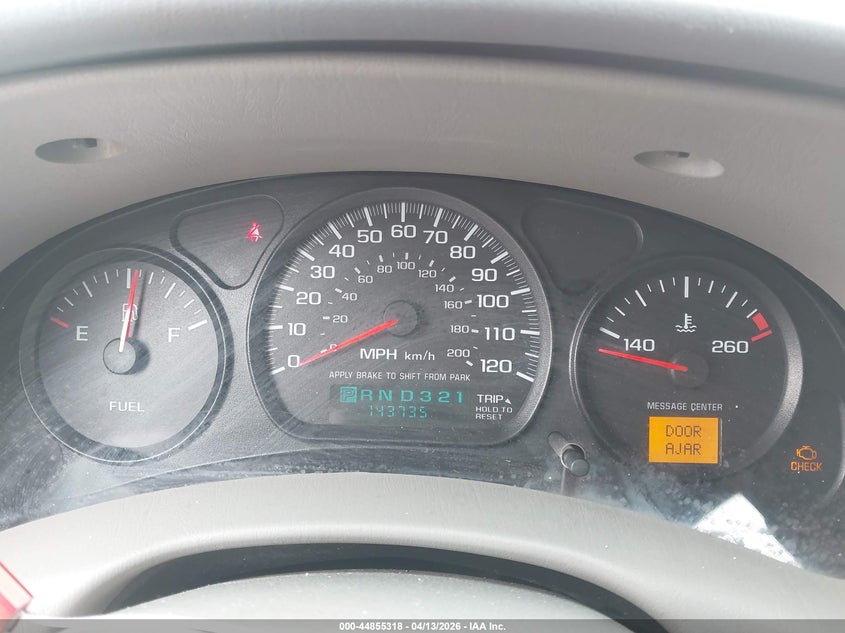 2005 Chevrolet Impala VIN: 2G1WF52E659354884 Lot: 44855318