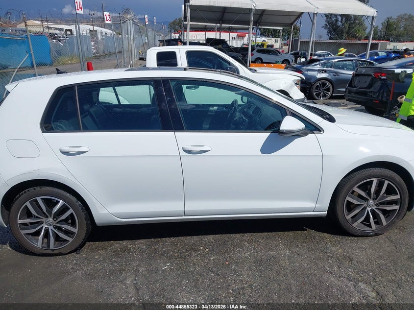 2015 Volkswagen Golf Tsi Se 4-Door VIN: 3VW217AU1FM051073 Lot: 44855323