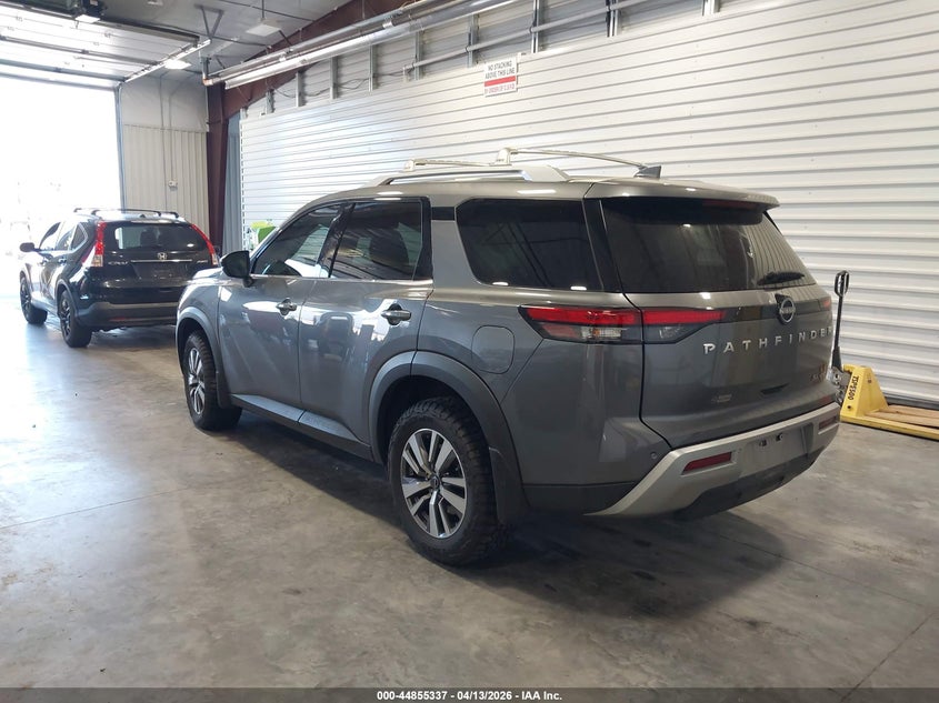 2023 Nissan Pathfinder 3.5 Sl 4Wd grey Lot 111044855337 Vin 5N1DR3CCXPC210771