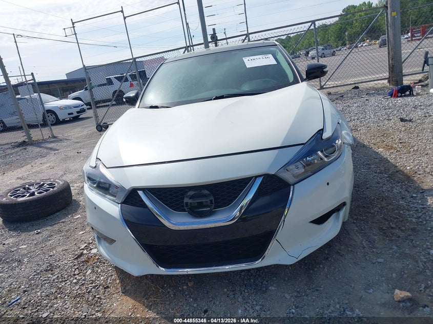 2017 Nissan Maxima 3.5 3.5 Sl White Lot 111044855346 Vin 1N4AA6AP4HC409585