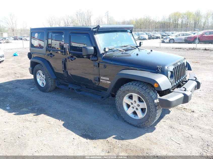 2018 Jeep Wrangler Jk Unlimited Sport S 4X4