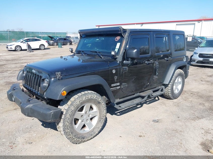 2018 Jeep Wrangler Jk Unlimited Sport S 4X4