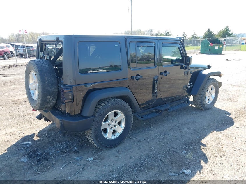 2018 Jeep Wrangler Jk Unlimited Sport S 4X4