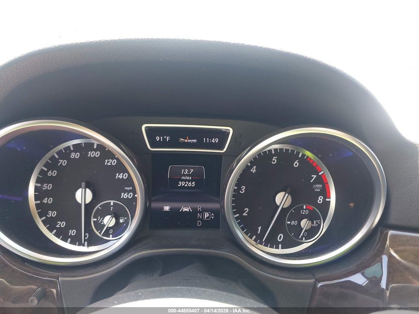 2013 Mercedes-Benz Ml 350 VIN: 4JGDA5JB4DA203982 Lot: 44855407