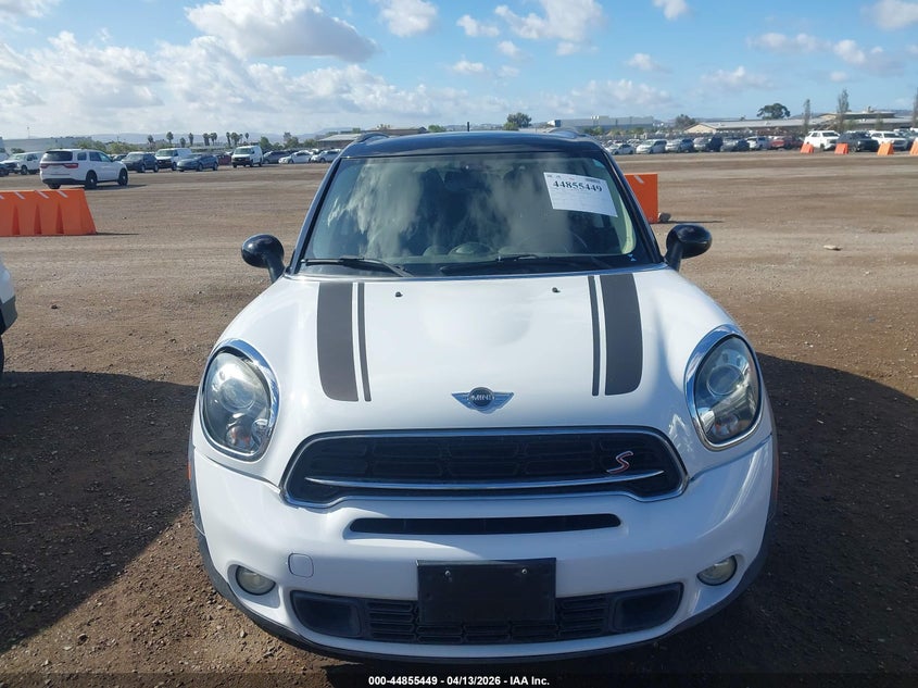 2016 Mini Countryman Cooper S VIN: WMWZC3C55GWT07630 Lot: 44855449