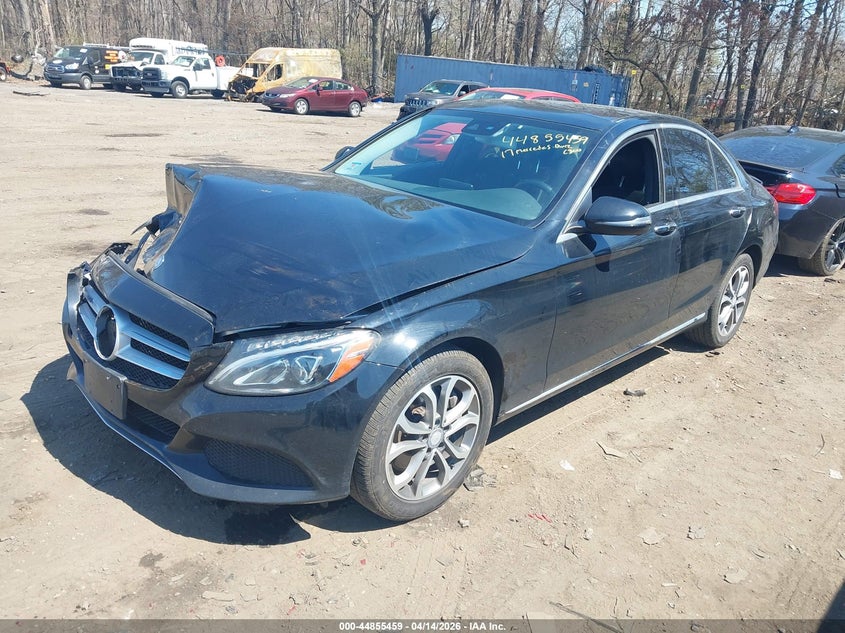 2017 Mercedes-Benz C 300 4matic 55SWF4KB9HU196627 photo 1