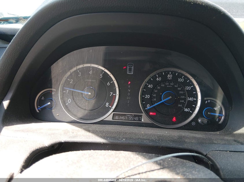 2013 Honda Crosstour Ex VIN: 5J6TF3H3XDL001019 Lot: 44855494