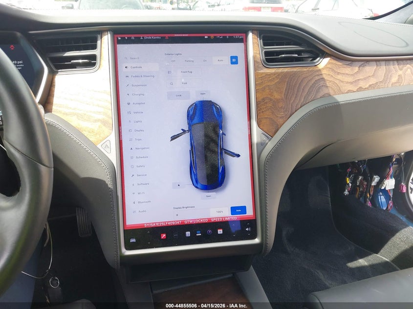 2020 Tesla Model S Long Range Dual Motor All-Wheel Drive/Long Range Plus Dual Motor All-Wheel Drive VIN: 5YJSA1E25LF409347 Lot: 44855506